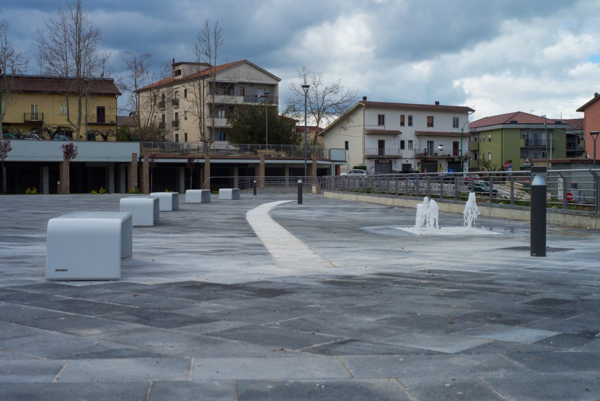 Piazza comunale di Pignola (PZ)